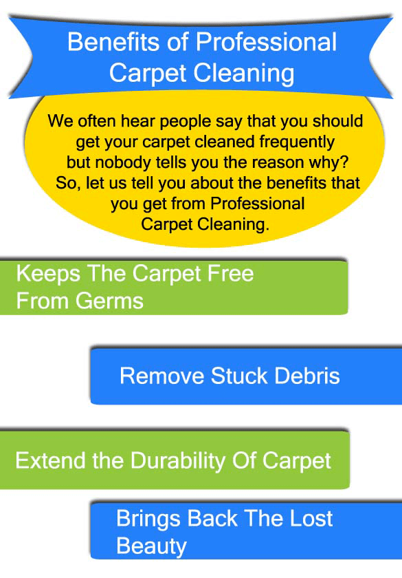 Benefits of professional carpet cleaning